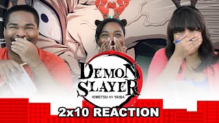 Demon Slayer 2x10 What are You  GROUP REACTION [upl. by Annahaj]