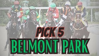 Pick 5 de Belmont Park  Análisis EN VIVO [upl. by Meehyrb842]