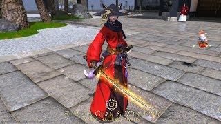 「FINAL FANTASY XIV」Eureka Anemos Weapons kikuichimonji Anemos Obtained SAMURAI PS4 Pro [upl. by Gaby]