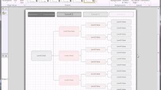 Visio Hierarchical Template [upl. by Jeno]