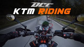 KTM 890Adventure Rally R with Arrow DecatAkrapovic Exhaust  RAW SOUND amp Rider POV [upl. by Yvel]