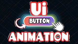 How Animate UI BUTTONS in Unity Easiest Way [upl. by Annala]