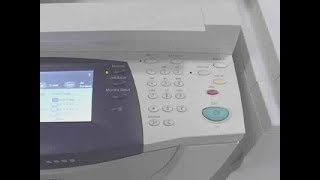 Xerox 5655 Network Scanning [upl. by Odrahcir455]