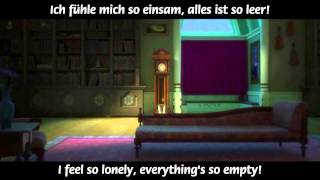 Frozen Do You Wanna Build A Snowman German with English Subs [upl. by Dumm161]