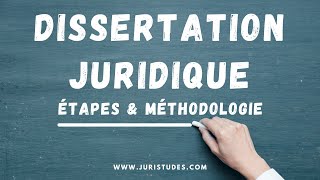 Comment rédiger une dissertation juridique [upl. by Boigie84]