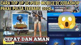 Cara Top Up Uc Pubg Mobile Di Codashop Pakai Pulsa Terbaru 2024 [upl. by Aranahs430]