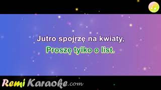 Gala Biesiadna  Napisz chociaż krótki list karaoke  RemiKaraokecom [upl. by Seuguh103]