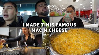 I MADE TINIS FAMOUS MAC N CHEESE [upl. by Tarrance839]