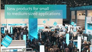 Siemens  Product news for small up to mediumsized applications [upl. by Alyad]