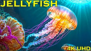 Jellyfish in 4K Ultra HD 240 FPS  Dolby Vision 8K Ultra HD 120fps  16K HDR OLED  Dolby Atmos [upl. by Drallim]