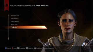 Dragon Age Inquisition  Female Human Noble Sliders  No Mods [upl. by Reywas169]