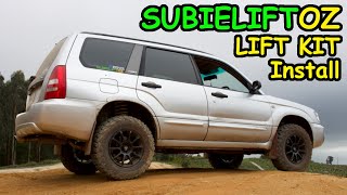 Offroad Forester Project Ep2 Lift Kit install [upl. by Deutsch]