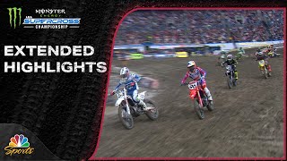 Supercross 2024 EXTENDED HIGHLIGHTS Round 11 in Seattle  32324  Motorsports on NBC [upl. by Torto]