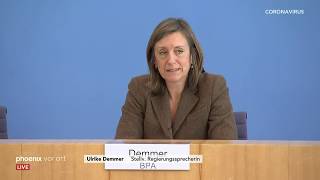 Regierungspressekonferenz mit Ulrike Demmer [upl. by Heurlin137]