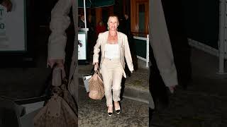 Nicollette Sheridan spotted at Cipriani restaurant in Beverly Hills CA shorts [upl. by Lennej]