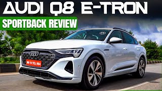 2024 Audi Q8 ETron review  0100 in 56 Sec  Range 600KM amp More  Luxury Car  Times Drive Green [upl. by Leahciam]