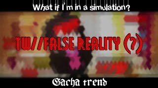 “What if I’m in a simulation”  twderealization false reality [upl. by Hannej]