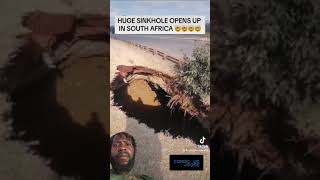 Two Huge sinkhole opens up in south Africa [upl. by Rogerio64]