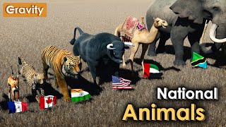 National Animals of Countries [upl. by Lauralee73]