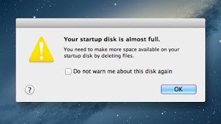 Your Startup Disk Is Almost Full On MacApple  How To Fix [upl. by Gerik754]