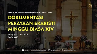 Dokumentasi Perayaan Ekaristi Minggu Biasa XIV Minggu 7 Juli 2024 1630 WIB [upl. by Garner]