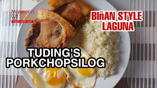 TUDINGS PORKCHOPPORKCHOPSILOGTUDINGS RECIPE [upl. by Lacie615]