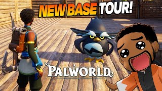 I Cant Stop Playing Palworld • We Got Raided New Base Tour [upl. by Annay]