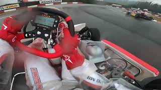 Onboard with Marijn Kremers BirelART Racing during Winter Testing Lonato KZ2 [upl. by Aikemehs407]