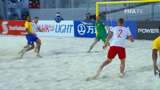 Poland v Brazil  FIFA Beach Soccer World Cup 2017  Match Highlights [upl. by Wilkie]