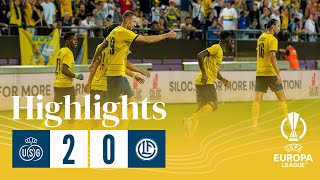 20 win in the Europa League playoff round  Highlights Union  FC Lugano [upl. by Arahsak]