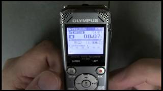 Olympus digital voice recorder WS802 [upl. by Elocin]