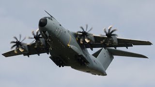 Airbus A400M Atlas ZM405 at Norwich Airport [upl. by Arim940]