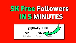 Free Tiktok Followers  HOW TO GET 10K TIKTOK FOLLOWERS WORKING [upl. by Aural]