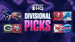 NFL DIVISIONAL ROUND PICKS For Every Game This Weekend I CBS Sports [upl. by Vieva]