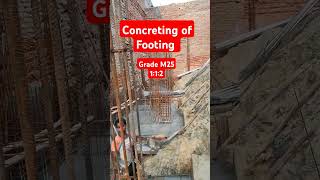 M25 Grade concrete footing [upl. by Nancee]