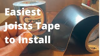 Reasons Why GTape is Easy to Install to Protect Deck Joists from Rot [upl. by Derdle]