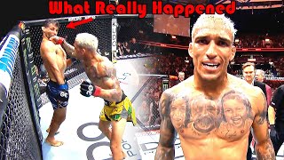 POWER What Really Happened Charles Oliveira vs Beneil Dariush [upl. by Araek850]