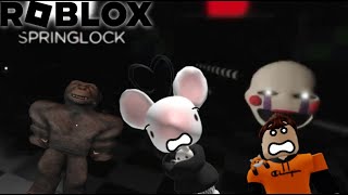 In My Opinion The New Best Roblox FNaF Game Roblox Springlock [upl. by Atsirhc]