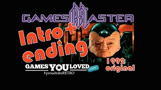 GAMESMASTER  1992  TV Opening amp Ending Original Titles [upl. by Ahtivak]