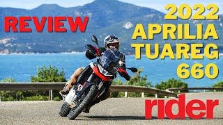 2022 Aprilia Tuareg 660 Review [upl. by Lethia]