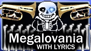 Megalovania  With Lyrics Undertale Lyrical Cover [upl. by Kaylil]