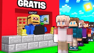 GRATIS Hotel Openen In Contentveen Minecraft Survival [upl. by Tull]