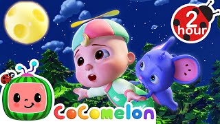 Little Moon Song  More CoComelon Animal Time  2 Hours of CoComelon Nursery Rhymes [upl. by Kurr]