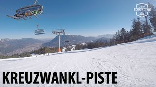 GarmischClassic KreuzwanklPiste [upl. by Oremodlab]