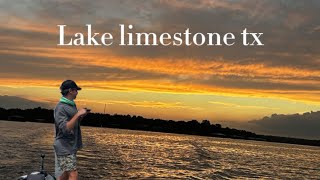 Fishing on a rough fishery  lake lime stone tx [upl. by Calvin]