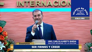 Enseñanza Ser firmes y creer  Hno Carlos Alberto Baena  IDMJI  15 de abril de 2020 [upl. by Moulton]