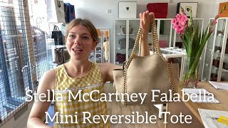 Stella McCartney Falabella Mini Reversible Tote Bag Review [upl. by Gerrald]