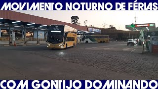 MOVIMENTAÃ‡ÃƒO DE Ã”NIBUS NOTURNA NA BR 262381 GRAAL MONLEVADE NAS FÃ‰RIAS DE JULHO COM G8 DD BUS [upl. by Navek94]