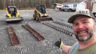 STUCK IN THE MUD Tracks over Tires on Skid Steer Which design is best [upl. by Godspeed982]