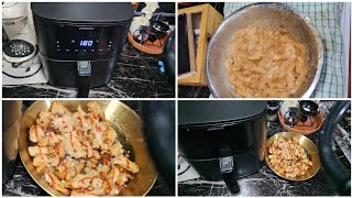 Air Fryer Chicken Strips Iram Saba Food Vlogs [upl. by Shull]